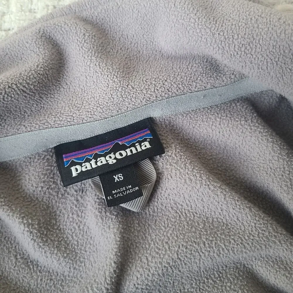 Patagonia Gray Full Zip Jacket Women's Size  XS